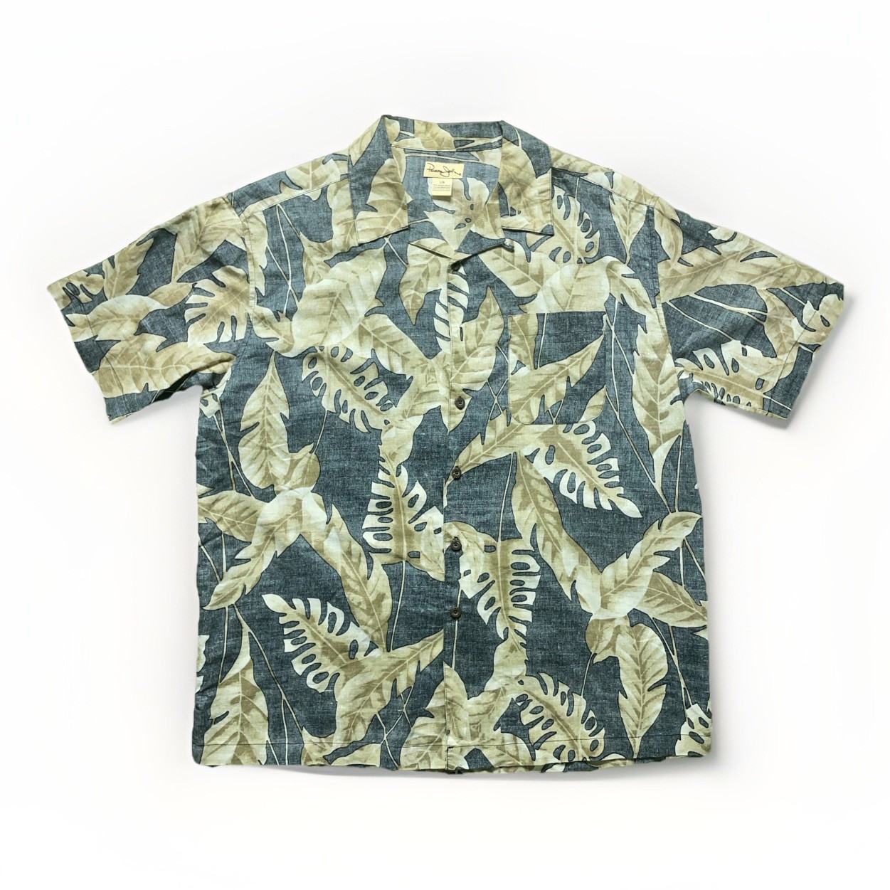 Panama Jack | Hawaiian Shirt | Floral Button Front | Mens L | Multicolor