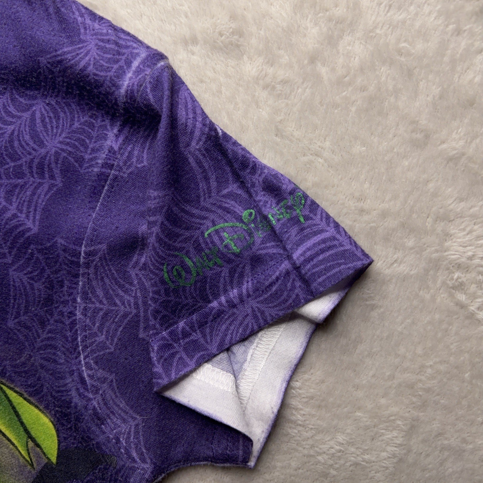 Disney Parks | T-Shirt | Halloween Haunted Mansion Minnie All Over Print | Womens S | Purple - Image 6