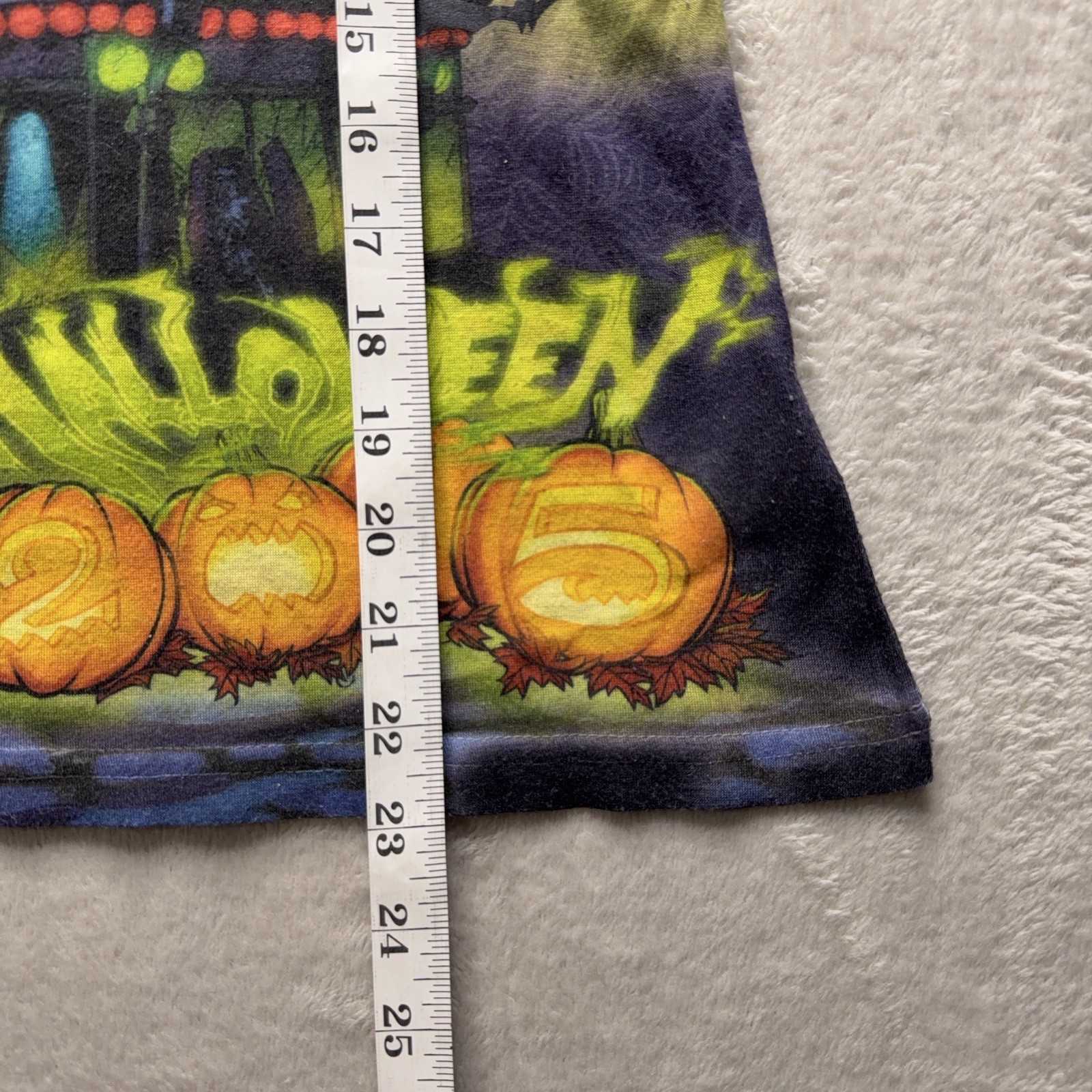 Disney Parks | T-Shirt | Halloween Haunted Mansion Minnie All Over Print | Womens S | Purple - Image 13