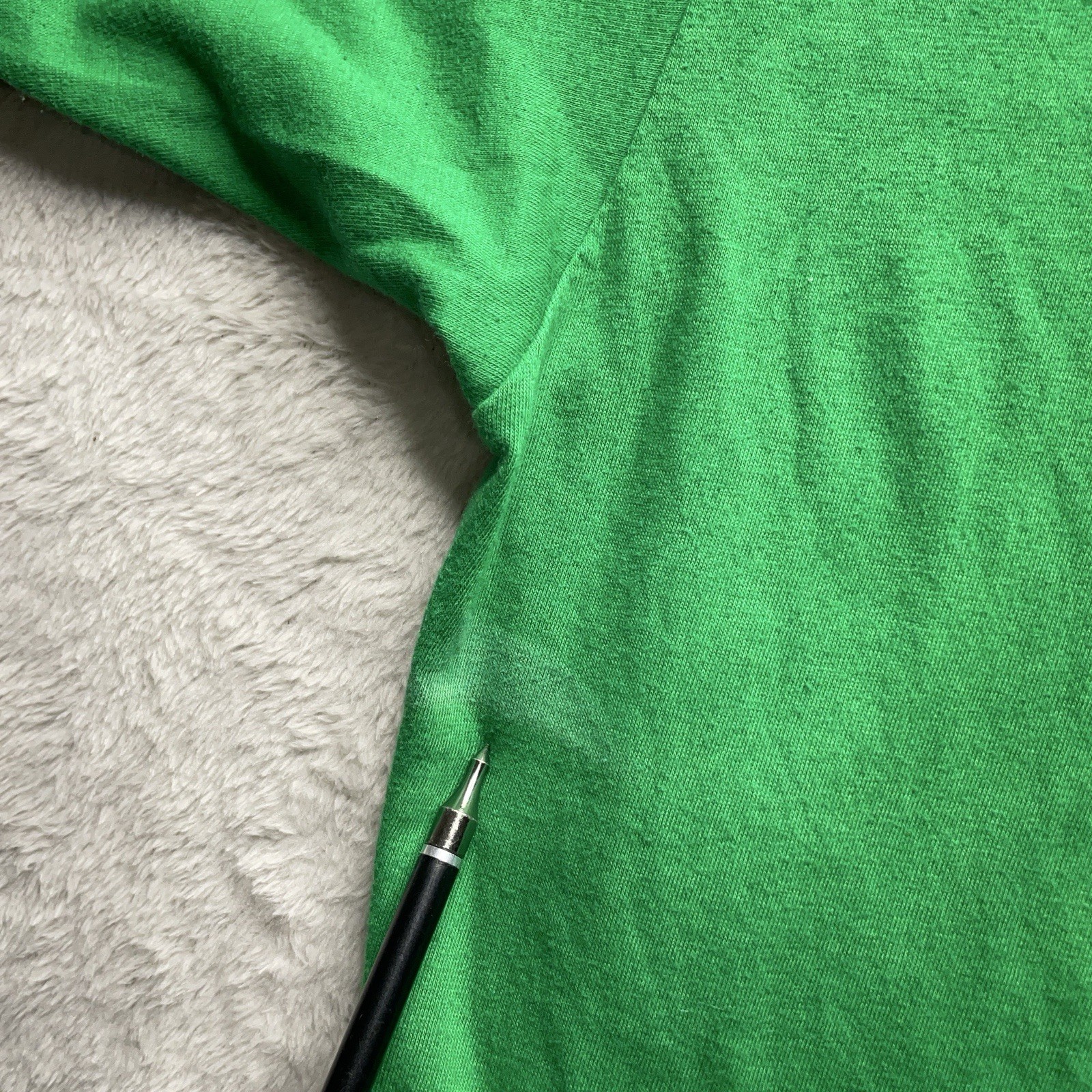 Vintage 90s Hanes T Shirt XL Green Irish St Patrick’s Day USA Made Single Stitch - Image 11
