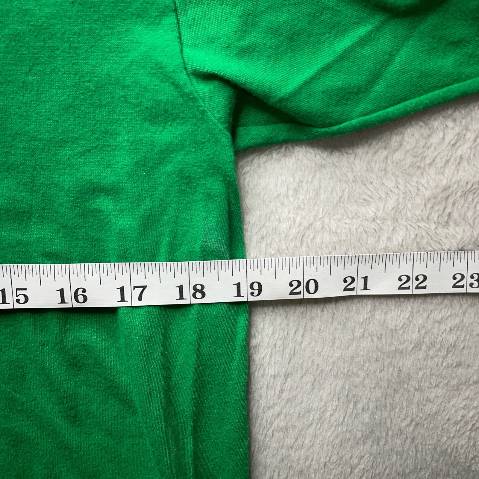 Vintage 90s Hanes T Shirt XL Green Irish St Patrick’s Day USA Made Single Stitch - Image 14