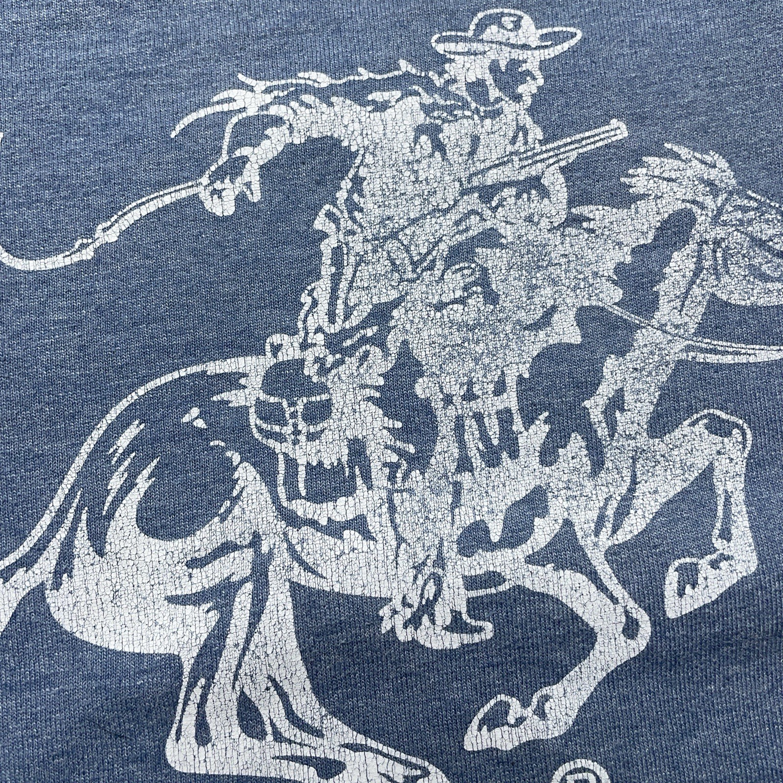 Winchester | T-Shirt | Cowboy Ammunition Graphic | Mens M | Blue - Image 10